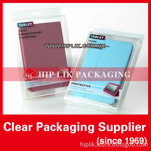 Unique Soft Crease Clear Plastic PET Box